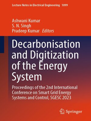 cover image of Decarbonisation and Digitization of the Energy System
